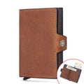 Leather Men's Card Holder Card Case European and American Leather Coin Purse Card Holder
