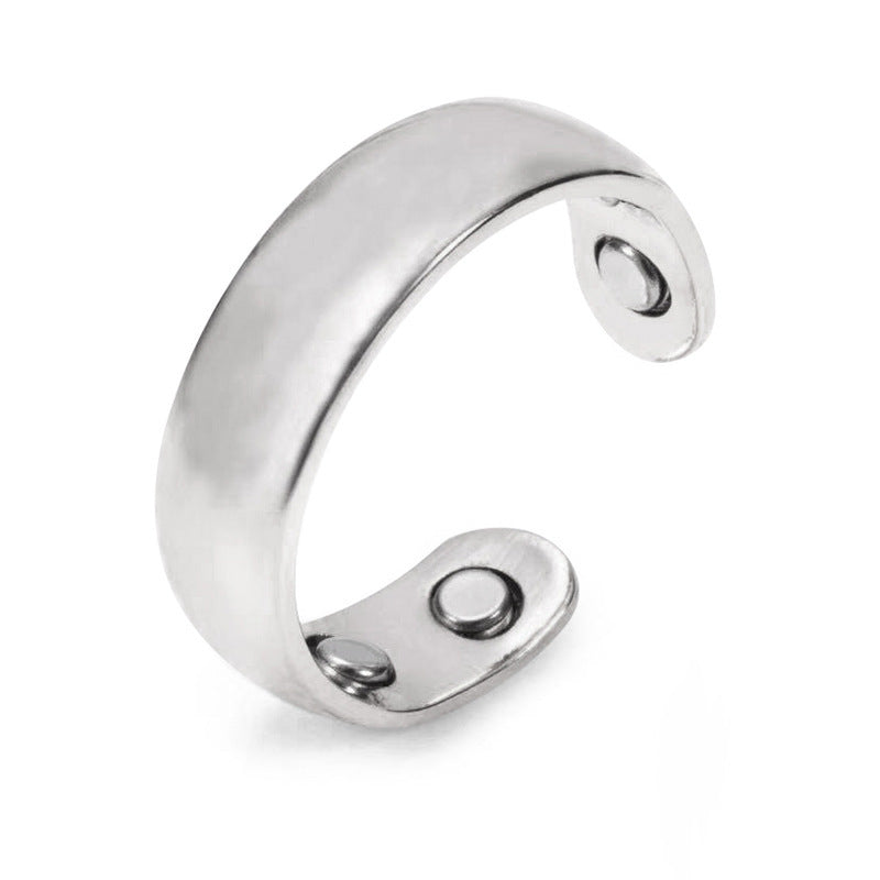 Open Double Magnet Ring